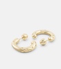 Peggy 14kt gold earrings with diamonds