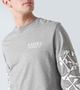 Printed cotton jersey sweatshirt