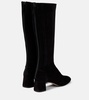 Saint Honore suede knee-high boots