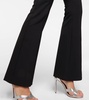 Hibiscus high-rise flared pants