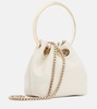 Bon Bon Micro leather bucket bag