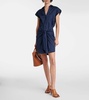 Aimee cotton-blend shirt dress