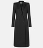 Wool and cashmere coat