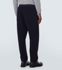 Mid-rise straight pants