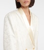 Jerome silk jacquard blazer