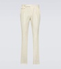 Linen straight pants