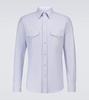 Western long-sleeved cotton shirt