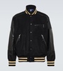 Wool-blend varsity jacket