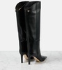 Alizze 85 leather knee-high boots