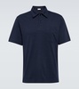 Cotton jersey polo shirt