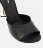 Orchestra leather mules