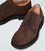 Suede Derby shoes