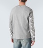 Printed cotton jersey sweatshirt