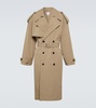 Cotton-blend trench coat