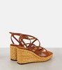 Ayla suede espadrille wedges