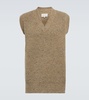 Wool and cashmere-blend sweater vest