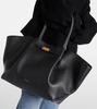 The New York leather tote bag