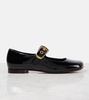 Polly patent leather Mary Jane flats