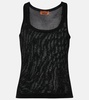 Metallic tank top