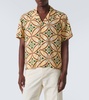 Greer printed bowling shirt