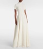 Malinda high-neck gown