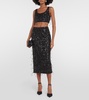 Gisele sequined midi skirt