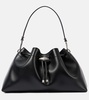 Cinch M leather bucket bag