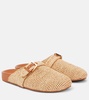 Quinta raffia mules