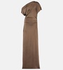 Inez draped gown