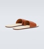 Varsicool leather slides