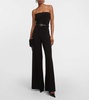 Strapless jumpsuit