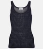 Nevin cashmere and silk tank top