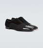 Greggo leather-trimmed Oxford shoes