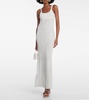 Robe Maille Oranger ribbed-knit maxi dress