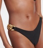 Chain-detail bikini bottoms