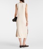 Dwight knitted cotton midi dress