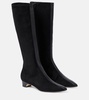 Gandulapla suede knee-high boots