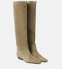 Marfa suede knee-high boots