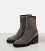 Yasmin 70 suede ankle boots