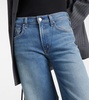 Loli mid-rise wide-leg jeans