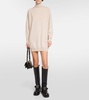 Casha turtleneck cashmere minidress