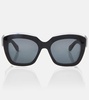 Logo square sunglasses