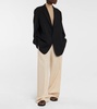 Gordon high-rise virgin wool pants