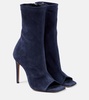 Amanda 105 suede ankle boots