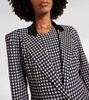 Houndstooth coat