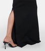 Chloe one-shoulder gown