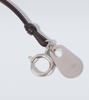 Leather keychain