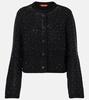 Tina Crystal-Embellished Boucle Jacket