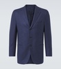 Wool and cashmere blazer