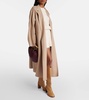 Oversized cashmere coat